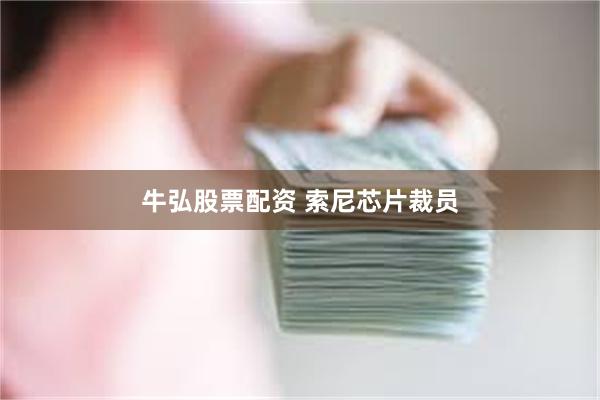 牛弘股票配资 索尼芯片裁员